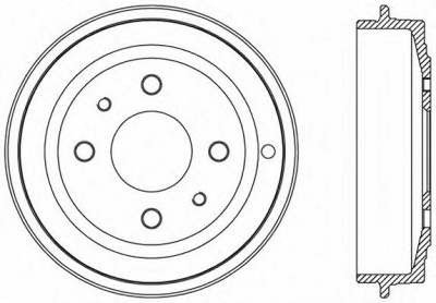 OPEN PARTS bad900110 -  Тормозной барабан